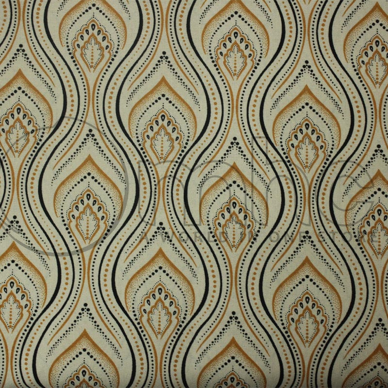 3 CATS Dress Fabrics 3 Cats Shweshwe Fabric C/w55 Cream H0852 90cm (7226758168665)