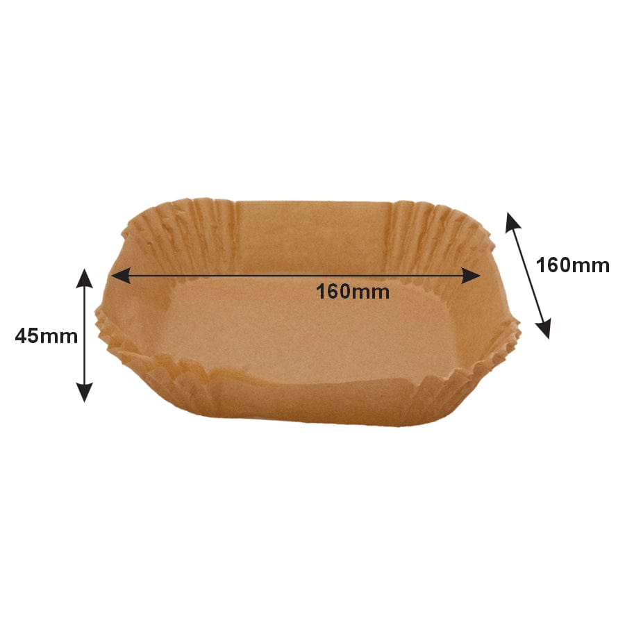 Regent AIR FRYER Regent Air Fryer Square Parchment Paper Liners 50 Piece 71552 (7578021265497)