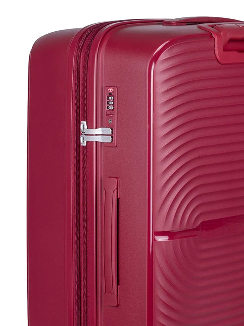 Cellini Sonic 4-Wheel Trolley Case – Burgundy