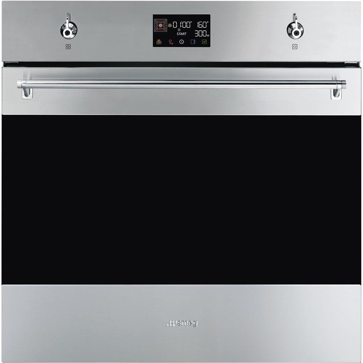 Smeg Built In Microwave Smeg 60cm Silver Classic Combination Microwave Oven SO6302M2X (7953555390553)