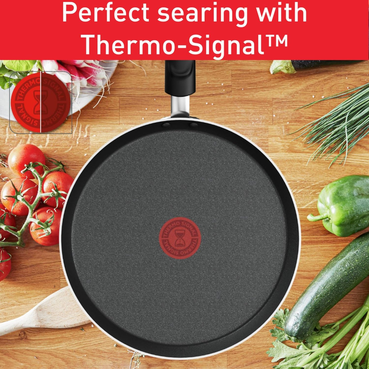 Tefal Access G6 Aluminum Non-Stick Pancake Pan 25 cm B4451102