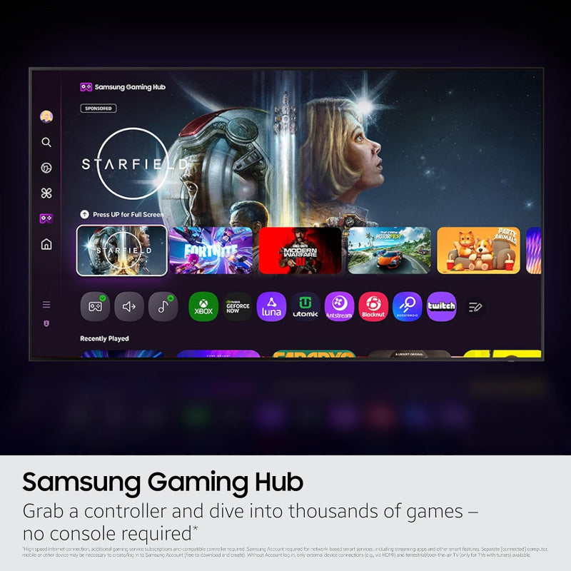 SAMSUNG U8000F 55" Crystal UHD 4K HDR Smart TV UA55U8000FKXXA (8043720704089)