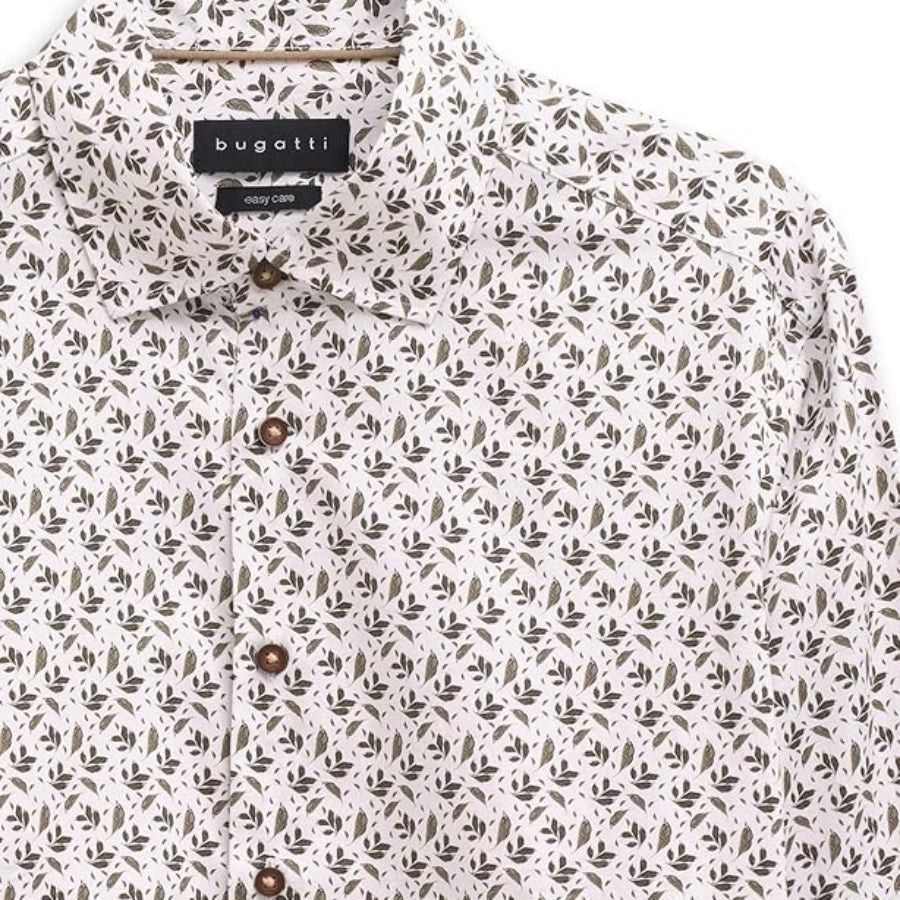 Bugatti Mens Shirt Moss 9150 88513D 150.