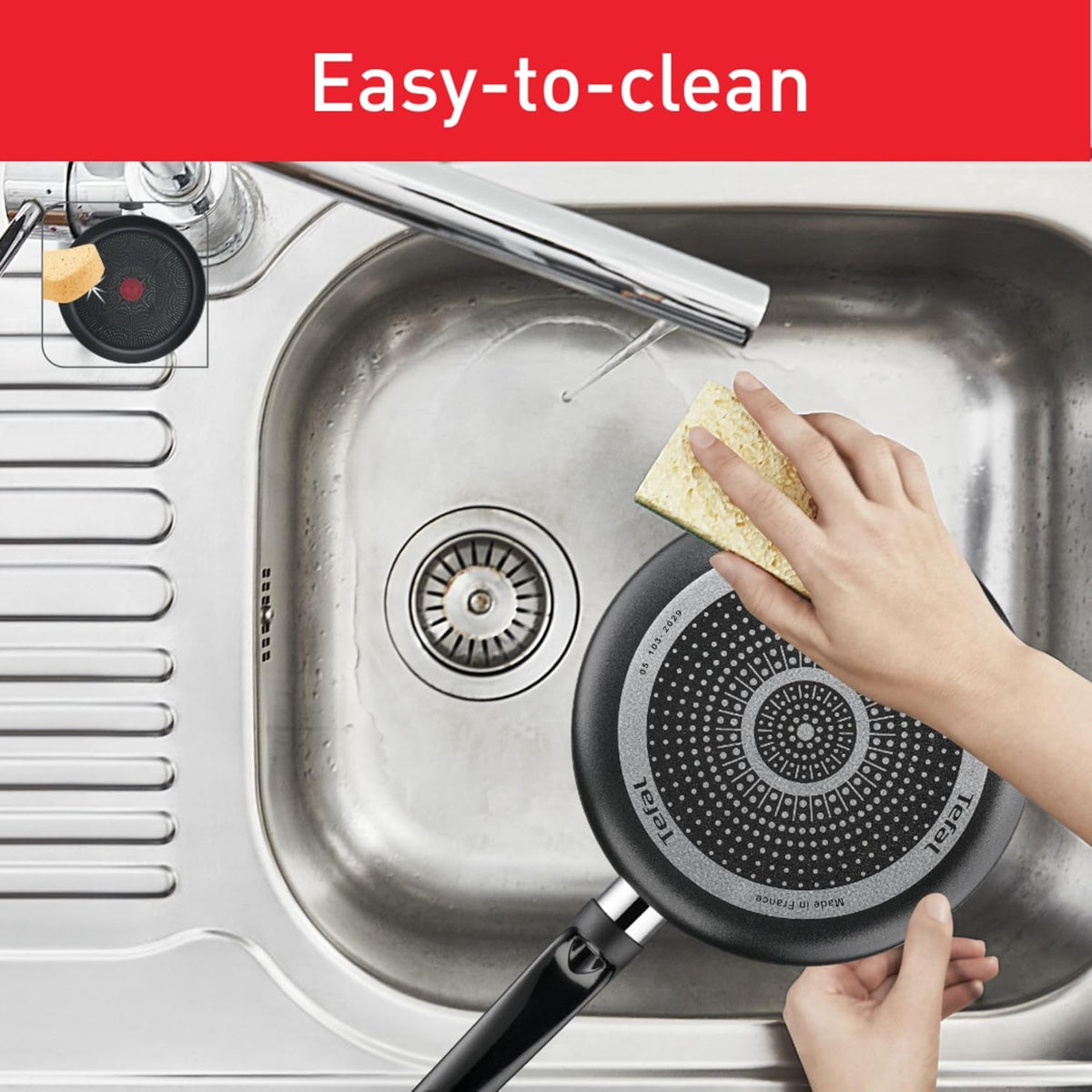 Tefal Access G6 Aluminum Non-Stick Frypan 30 cm B4450702.