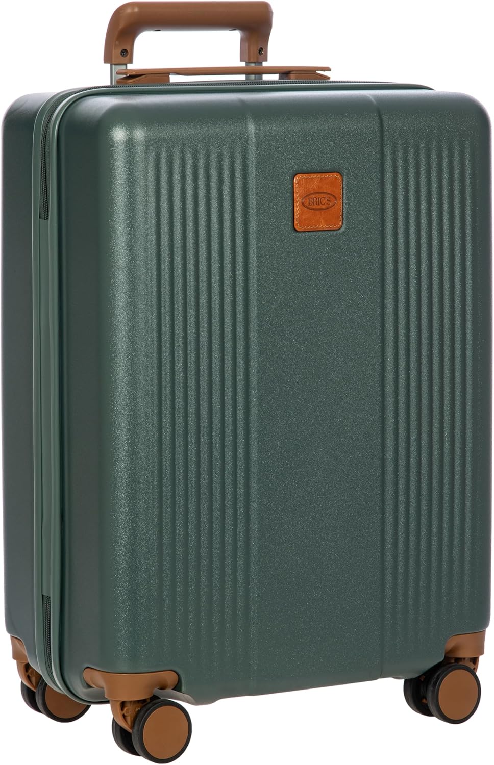 Bric's Ferrara 3 Piece Set 4 Wheels Trolleys Green.