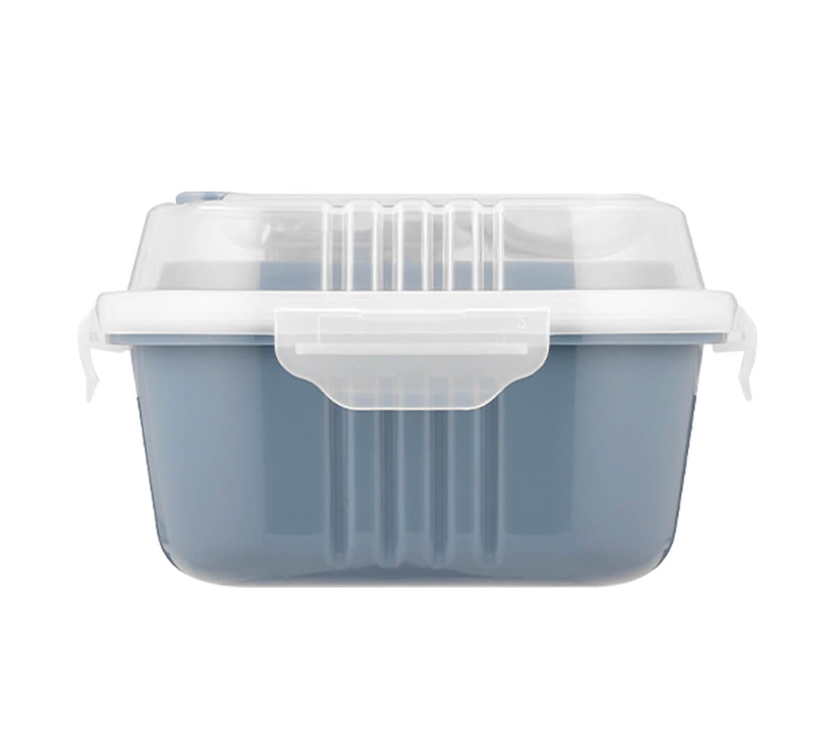 Snappy LUNCH BOX Snappy Lunch Box Square 830ml Blue SN-830B (7784021655641)