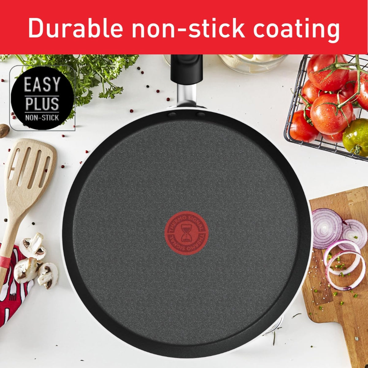Tefal Access G6 Aluminum Non-Stick Pancake Pan 25 cm B4451102