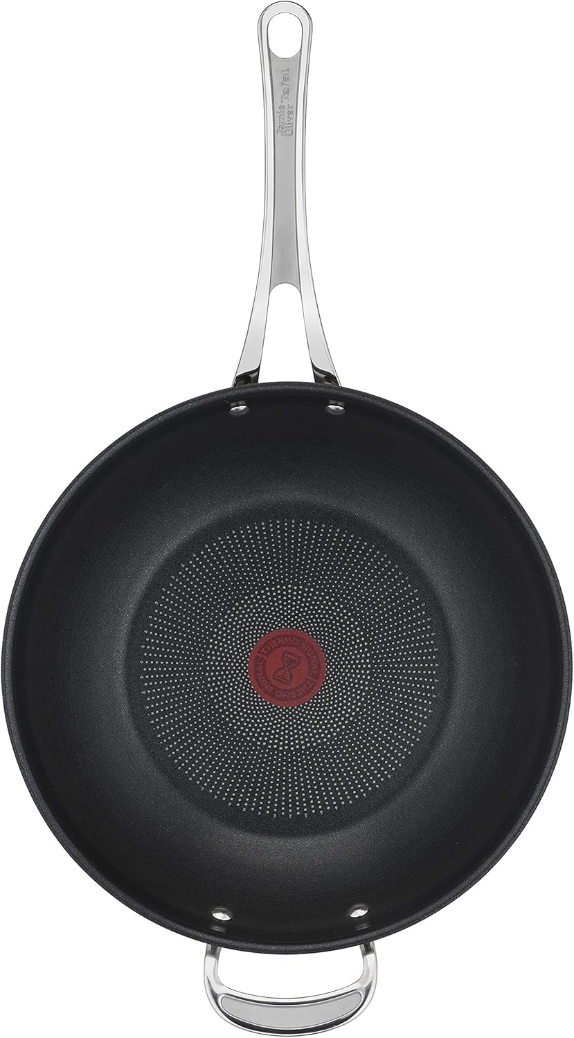 Jamie Oliver Cook's Classics Induction Non-Stick Wok Pan 30cm E3068834