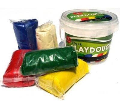 Pritt Treeline Play Dough Tub 5 Colours 500g (7409325637721)