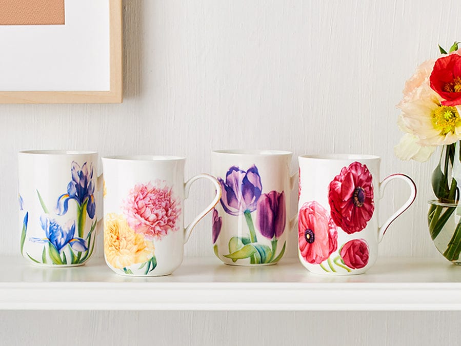 Maxwell & Williams MUG Maxwell & Williams Katherine Castle Floriade Mug 350ML Carnations JY0040 (7053335101529)