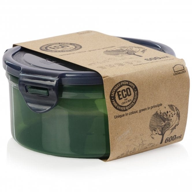 Lock & Lock Container Lock & Lock Eco Recycled Round Container 600ml (2061852180569)