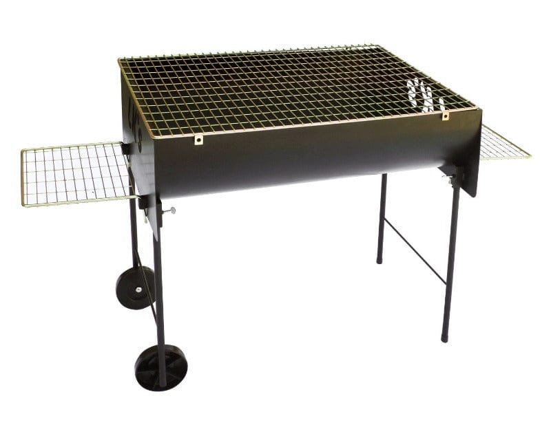 LK'S BRAAI STAND LK'S Big Barrel Braai (M/S) (2,0 mm) (Half Drum size) (2061810368601)