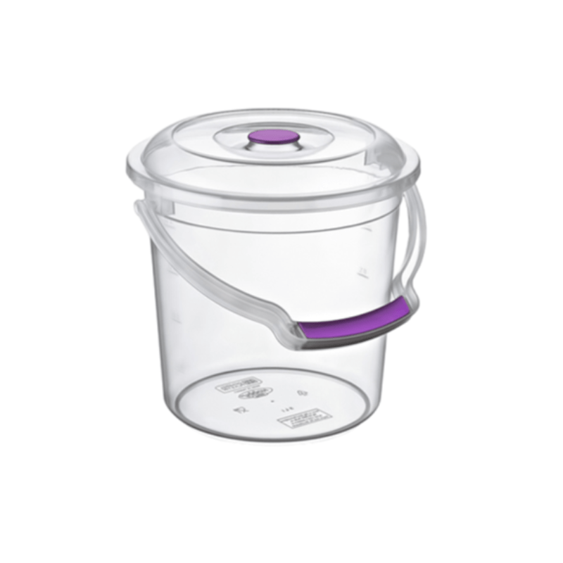 Hobby Life Laundry Basket Hobby Life Transparent Lid Water Bucket 5L 08 1183 (7306951786585)