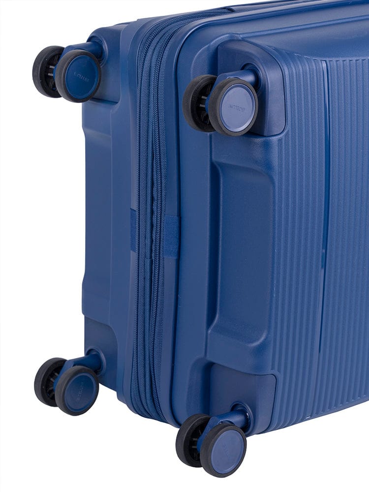CELLINI Luggage & Bags Cellini Qwest 4 Wheel Carry On Trolley  Navy (7497358147673)