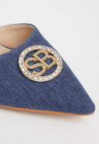 Sissy Boy Ladies Sandals Sissy Boy Denim Diaries Heel (7069068853337)