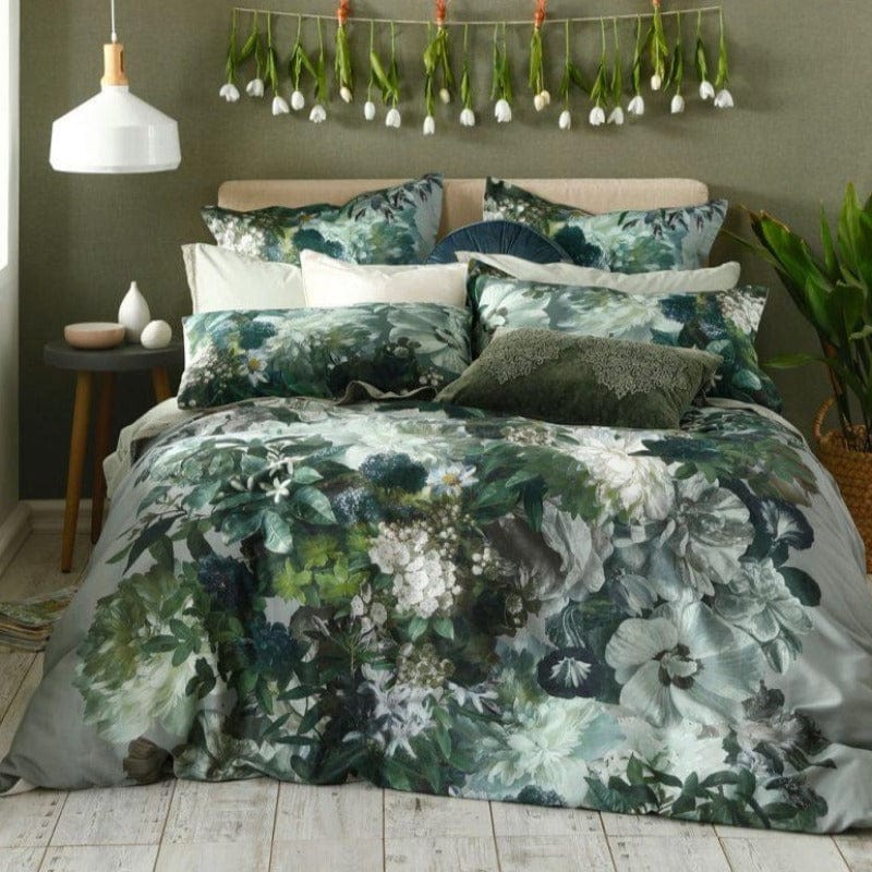 M.M Linen Duvet Cover Queen M.M Linen Multi Florian Duvet Cover Set (6702846738521)
