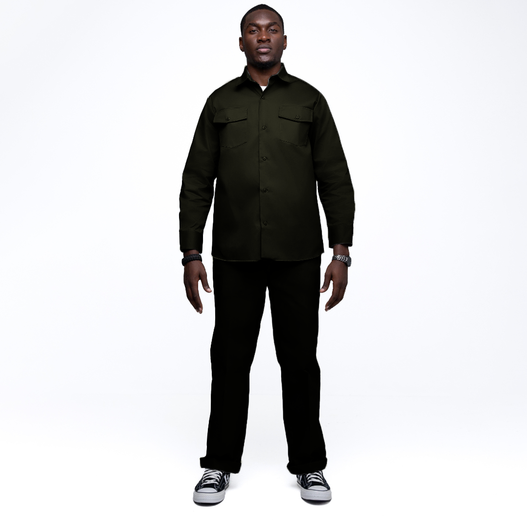 Dickies 847 Men's Shirt-Olive 0005016.