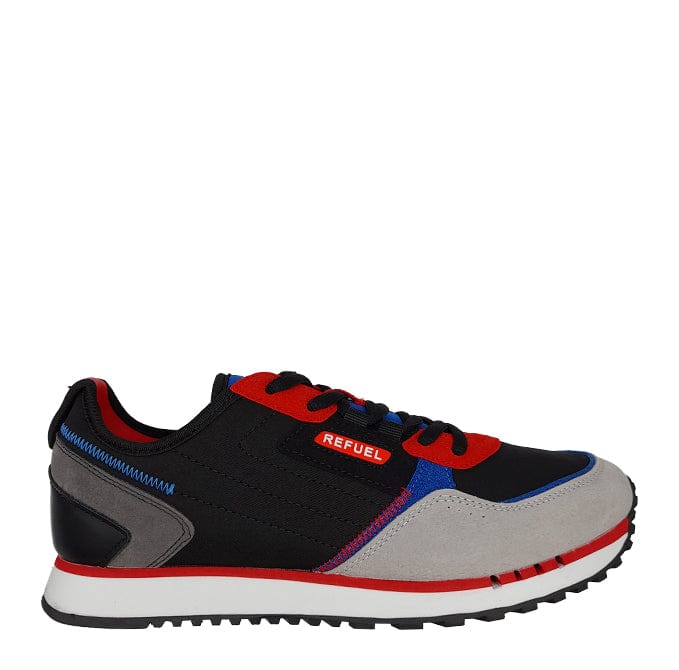 Refuel Sneakers Refuel Wave Mens Sneaker Black/Red (7701748351065)