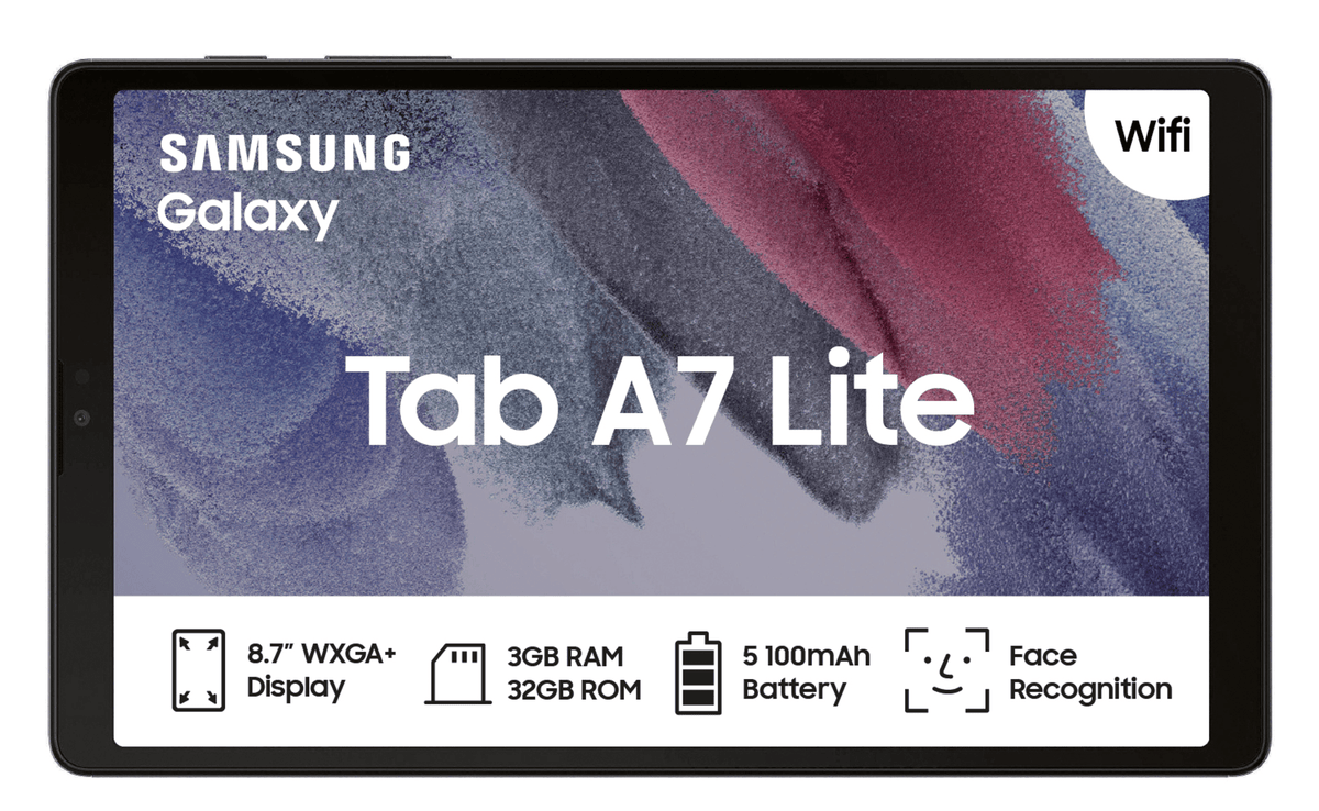 Samsung Tablet Samsung Galaxy Tab A7 Lite (T220) 8.7 inch WiFi - Grey (7294334959705)