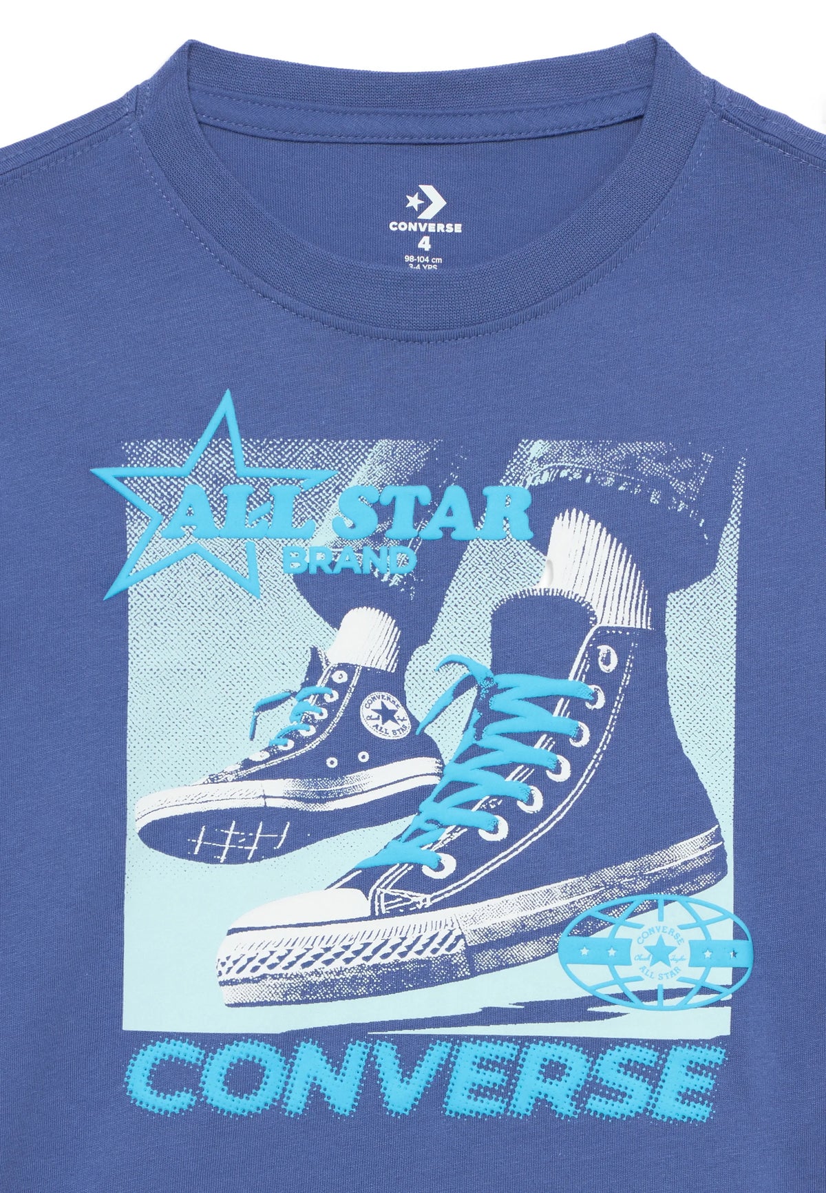 Converse Photo Real Canvas Sneaker Tee-Indigo Storm 9CH931