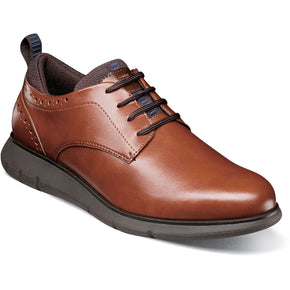 Nunn Bush Mens Stance Plain Cognac Multi (7962897186905)