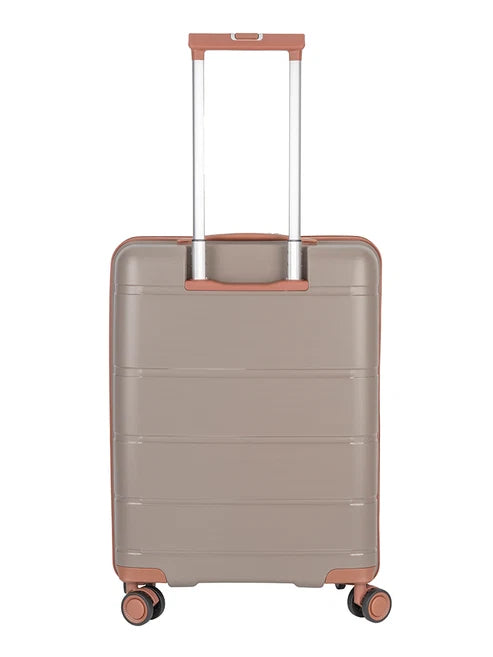 Cellini Monte Carlo Front Opener Carry On Trolley Case-Mink/Tan 8555122