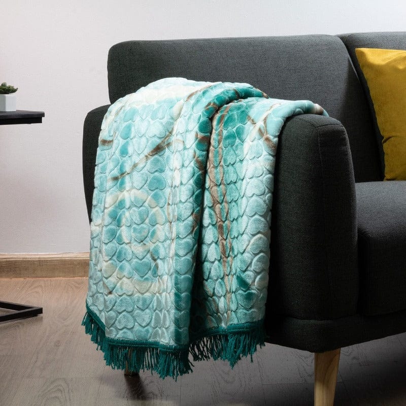 Sesli Sesli Mink Frill Design 160X170 BLK167 (4666323796057)