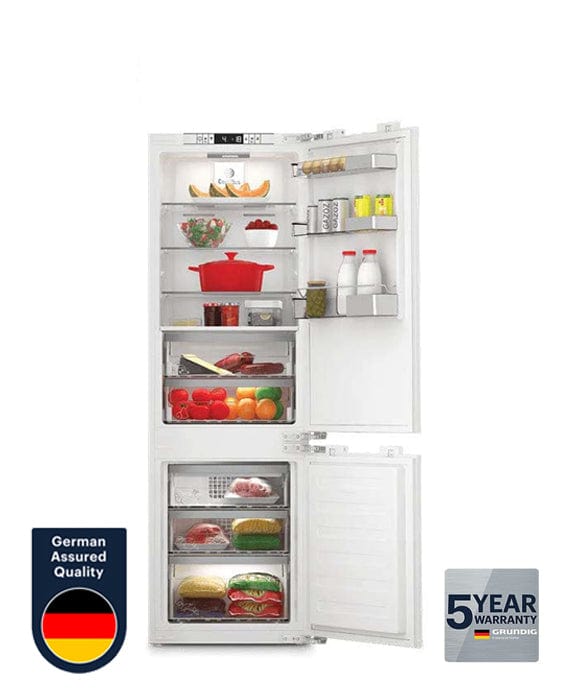 Grundig Fridge/Freezer Grundig 148L Fully Integratated Combi Fridge Freezer GKNI15730