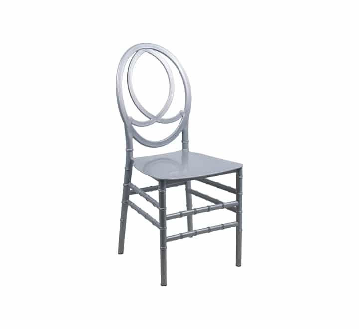 Catering Equipment Catering Equipment Phoenix Resin Chair Silver PPC12589 (7460379918425)