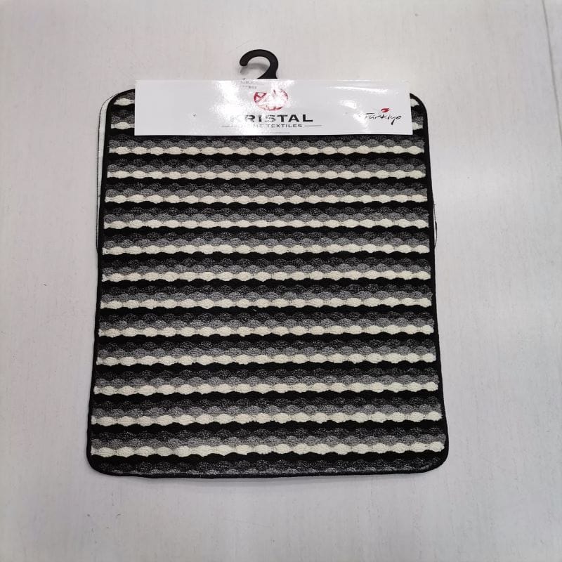 Kristal Bedroom & Bathroom Kristal 3 Piece Bathroom Mat Avangard Set (7003494121561)