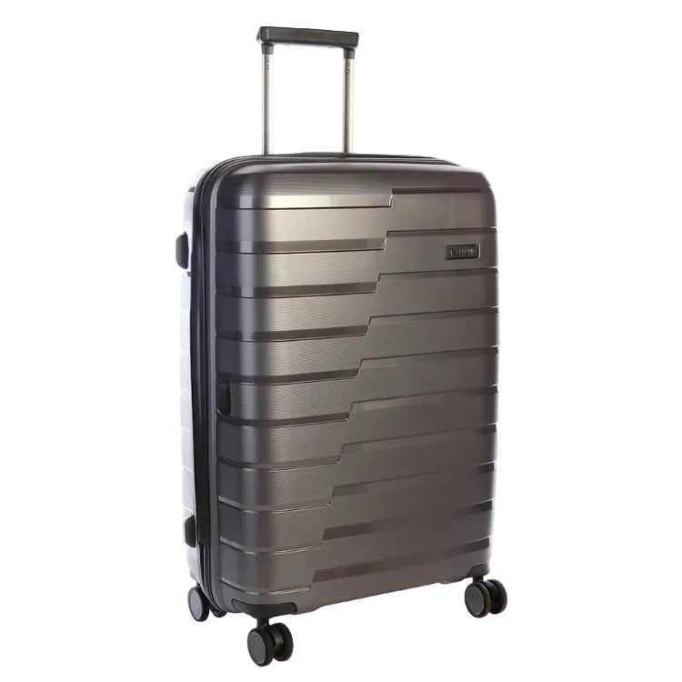Cellini Microlite 4 Wheel Trolley Case Charcoal
