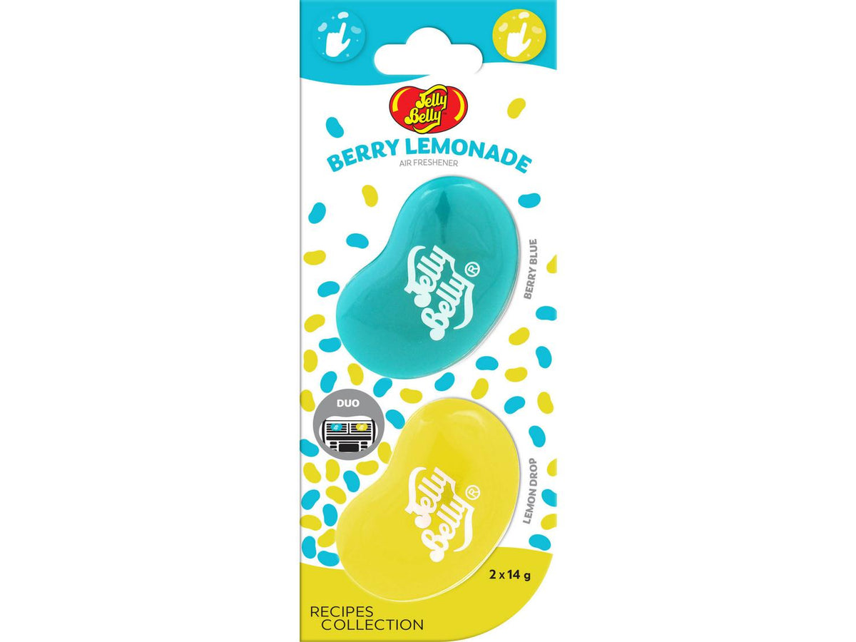 Jelly Belly Duo Vent Berry Lemonade Air Freshener 868414