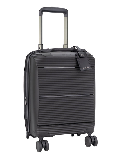 Cellini Qwest Carry-on 40cm Trolley Case-Black 869405.