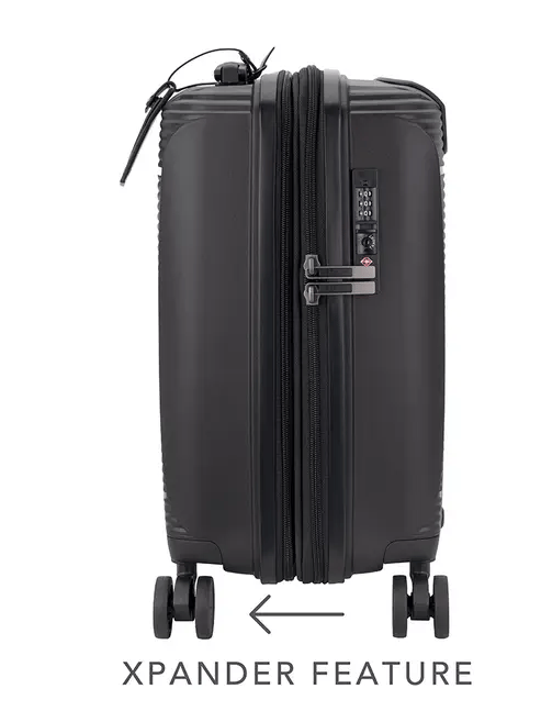 Cellini Qwest Carry-on 40cm Trolley Case-Black 869405.