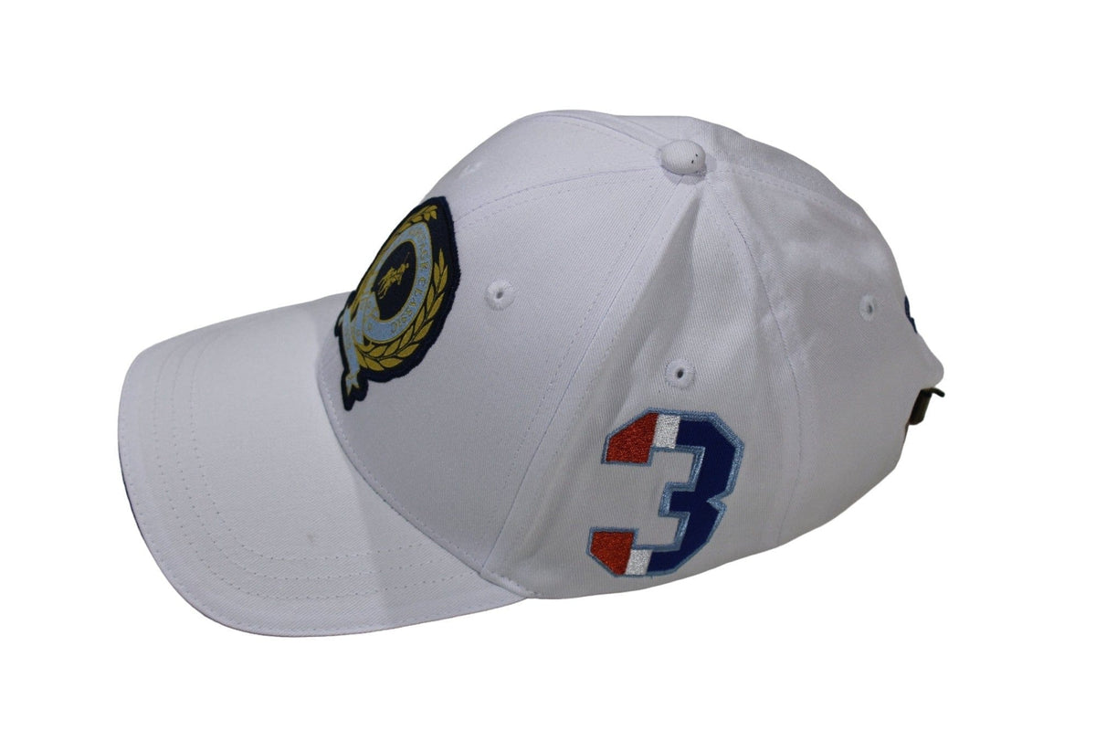 Polo Caps Polo Men's 6 Panel White Crest Equestrian (7787130028121)