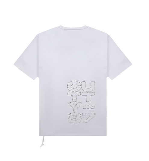 Cutty T Shirt Cutty Bjorn Mens T-Shirt White