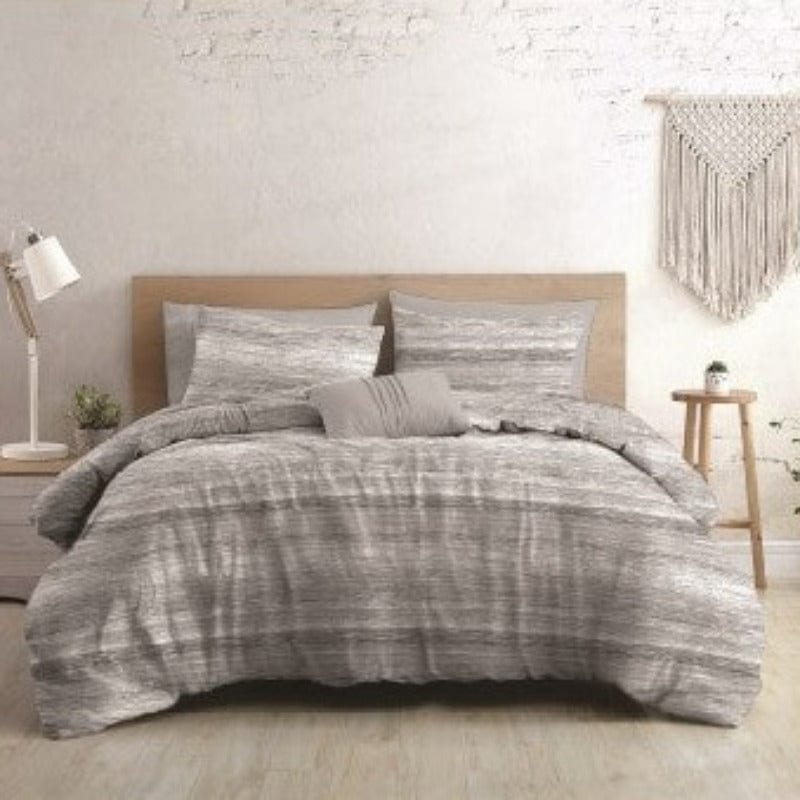 Bristol Duvet Cover Double Bristol Heather Grey Duvet Cover Set (2061807485017)