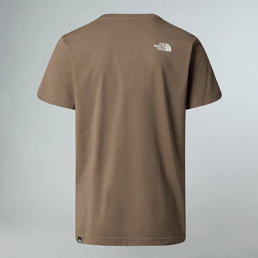 The North Face Men's Simple Dome T Shirt Mocha Brown (8036879794265)