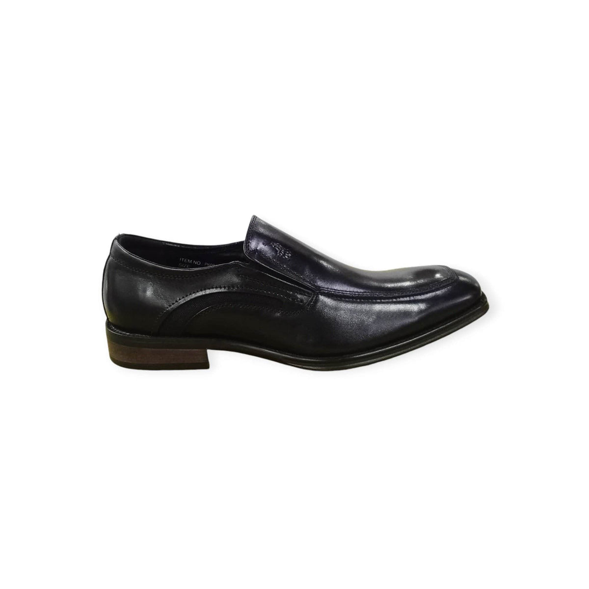 Polo Formal Shoes Polo Men's Side Inlay Canvas Formal Slip On Black
