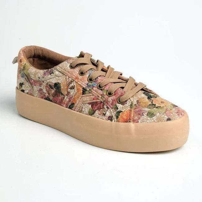 Softstyle Size 4 Softstyle Ladies Fordan Floral Sneakers (7535029649497)