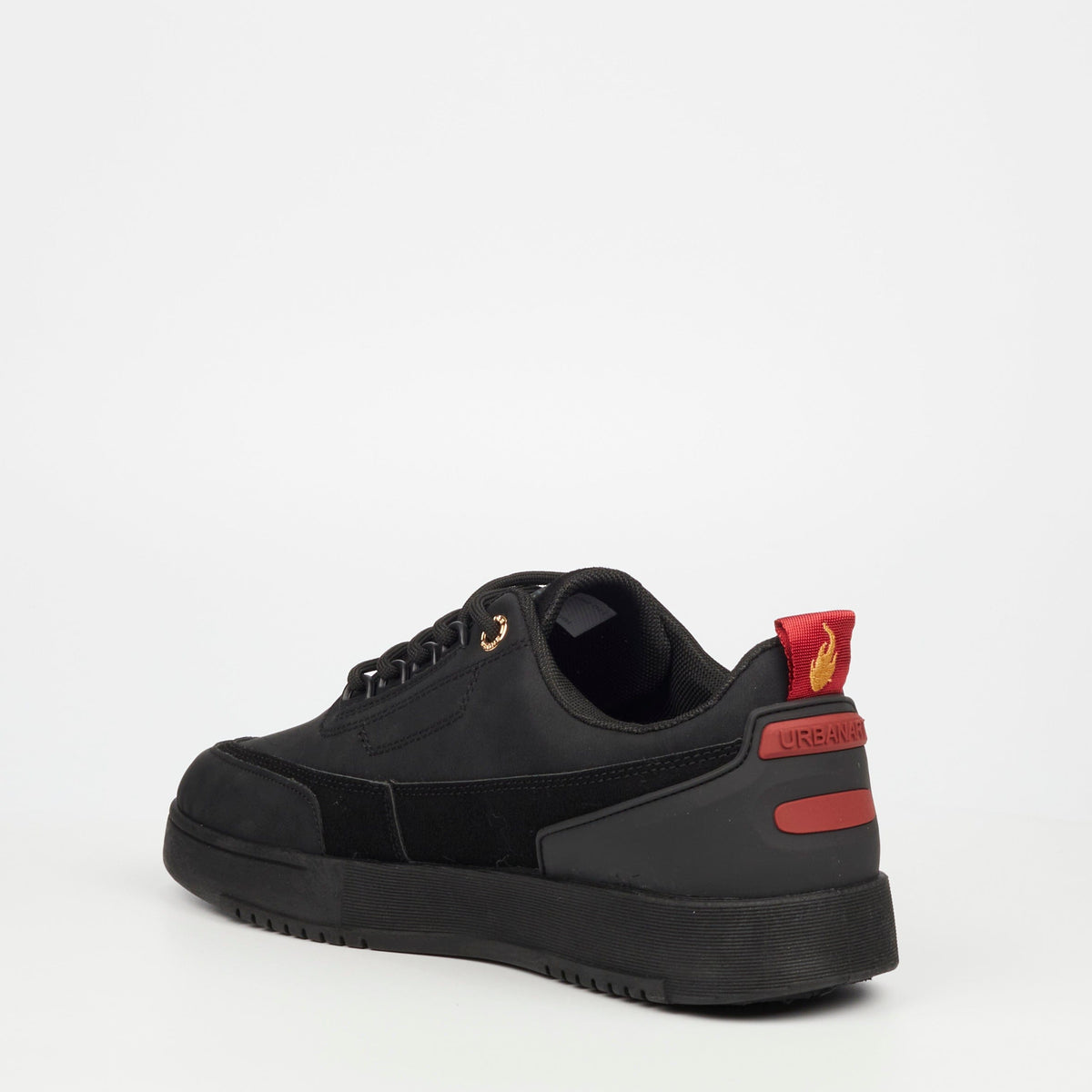 Urbanart Casual Shoes Urbanart Ezra 3 Nub- Black (7395613540441)