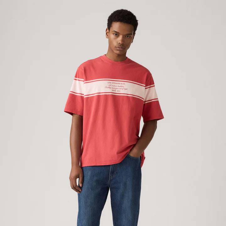 Levi's Men's Half-Sleeve T-Shirt - Med Indigo - Worn In