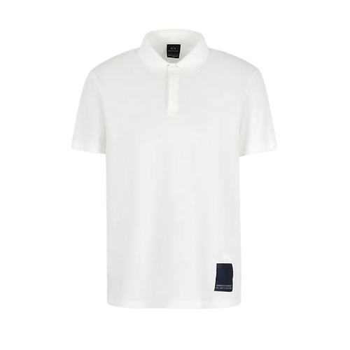 Armani Exchange T Shirt Armani Exchange Golf T Shirt White (7905342980185)