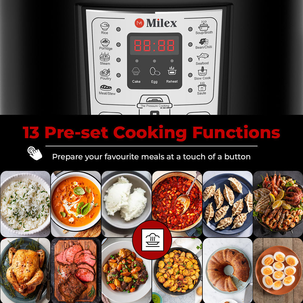 Milex Digital Power Pressure Cooker MPP0031