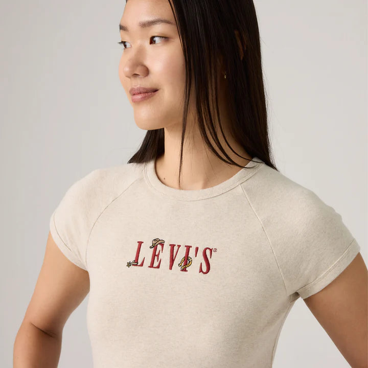 Levi's Women'S Graphic Riley Raglan Tee