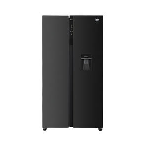 Beko 521L Dark Grey Inox Side By Side Harvest Fresh Fridge GNO532B