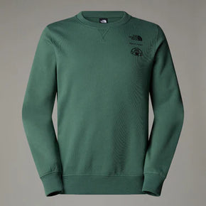 The North Face Men's Outdoor Graphic Sweatshirt Duck Green (7917858619481)