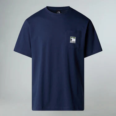 The North Face Men's Mountain Logo Relaxed Pocket T-Shirt (8018877087833)