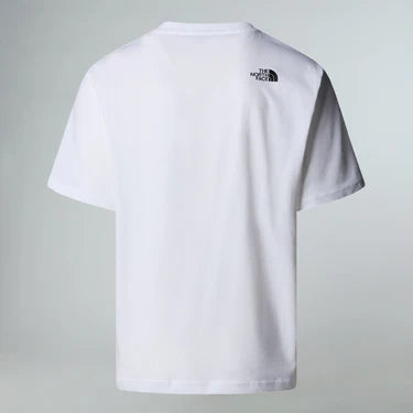 The North Face Men's Mountain Logo Relaxed Pocket T-Shirt White (8018870337625)