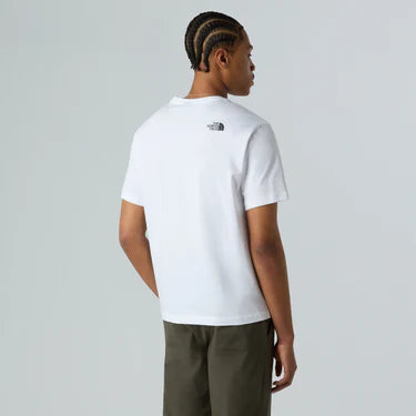 The North Face Men's Mountain Logo Relaxed Pocket T-Shirt White (8018870337625)